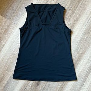Fabletics black tank top workout top